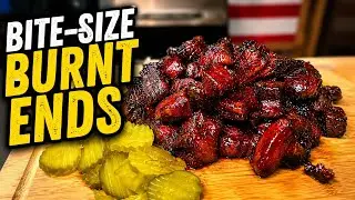 Bite Sized! Smoked Pork Belly Burnt Ends