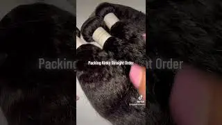 Kinky straight hair bundles in stock | Paparazzi Allure #shortsvideo #shorts #afterpay