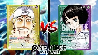 Enel vs. Lim | Live Gameplay | One Piece Card Game