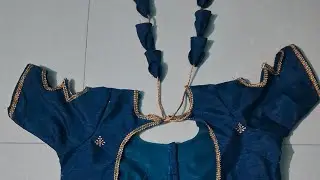 Stitching By SS is live 42 Size Blouse Belt Ki Cutting Karen