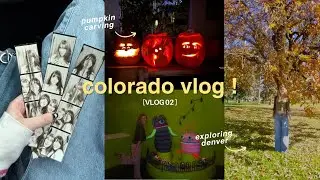 vintage photo booth & art museum | colorado vlog 2