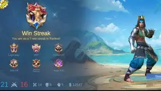 🚀 RANK PUSH MOBA LEGEND WIN STREAK MVP AWARD 🏆#mobilelegends #mobalegends5v5 