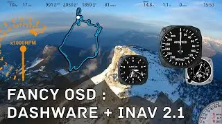 Fancy OSD : Dashware + iNav