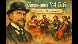 Gnossiennes Nº4, 5, 6 - Arranged for String Quartet. Score and Parts.