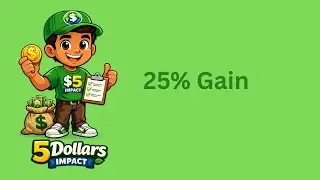 25% Gain for the day