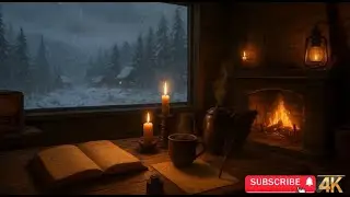 Cozy Snow Ambience ❄️ | Deep Relaxation, Calm & Peaceful Winter Sounds