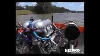 Nissan VH45 - Twin Turbo - Ski Race Boat - Nizpro Turbocharging