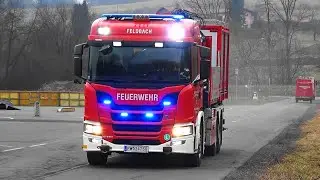 WLF-K mit WLA-R&uuml;st Feuerwehr Feldbach