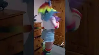 Rainbowdash Cosplay #Cosplay #MyLittlePony #Rainbowdash #Shorts #MLP