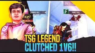 Tsg legend op 1 v 6 clutch booyah! best gameplay by legend ll one of the best rusher of india🤗🤗🤗🤗🤗🤗🤗