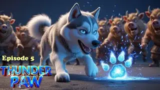 Thumderpaw ep5 pig planet | bedtime stories | super dog story | english stories | cartoon stories 