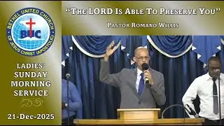 Ladies' Sunday Morning Service - 