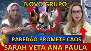 🔴BBB26: SARAH FAZ PLANO E VETA  ANA PAULA, JONAS FAZ NOVO GRUPO, ANA PAULA DESCOBRE TRAIÇÃO.