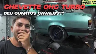 COLOCAMOS O CHEVETTE TURBO NO DINAM&Ocirc;METRO - OHC Miolo Mole 1.6/S Turbo