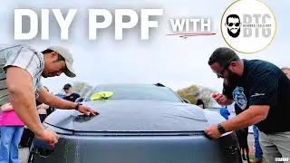 We Installed Forged Carbon Fiber PPF on a Model Y Hood with Bearded Tesla