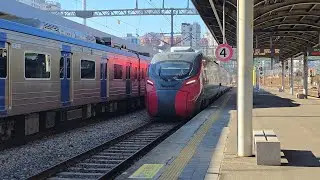 (20260103) 부전발 동해행 ITX-마음 1805 부전역 진입釜田発東海行きITX-心1805釜田駅に進入  