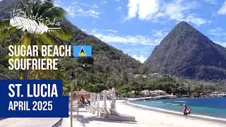 Sugar Beach, Soufriere, St. Lucia 2025