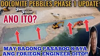 MANILA BAY UPDATE PHASE 1 DOLOMITE PEBBLES  HINUKAY ANG GITNA ANO KAYA PASABOG NILA |MAY 11,2021