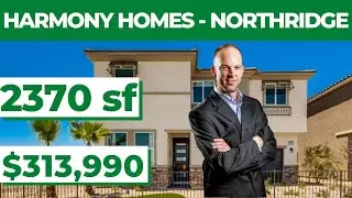 Harmony Homes Virtual Tour, 6 Bed, $313,990, 2370 SqFt, Northridge Model Home, North Las Vegas