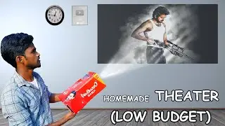 Only 5 Minutes வீட்டிலேயே தியேட்டர்..!| Homemade Projector in Just 5 Min | Mr.villagevaathi