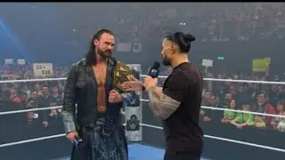 Championship Sacrifice: Roman Reigns Targets Drew’s Gold - WWE Smackdown highlights today