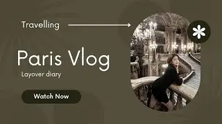 PARIS, FRANCE | LAYOVER VLOG