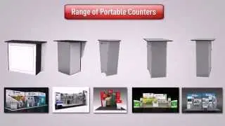 Best and High-Quality Portable Counter for Exhibition Stands