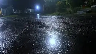 Dark Night Rain Street Sounds to Release Tension