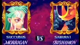 Darkstalkers - The Night Warriors | Succubus vs Samurai I | retro games on android | Capcom 1994