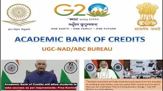 Introduction to Academic Bank of Credits