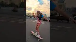 Dancing in slow mo 🛹