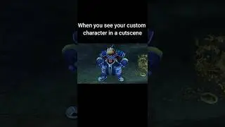 custom characters be like #shorts  #gaming #gamingcommunity #kingdomhearts #kh2 #videogame #fyp