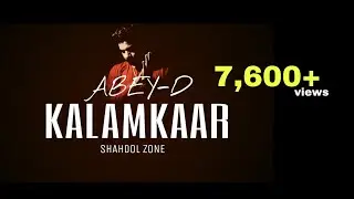 KALAMKAAR - ABEY-D (prod.sabe)/ new video 2020