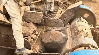 How to STONE CRUSHER Works? 🔥 Sand Crushing ASMR - How to CRUSH ROCKS? Heavy Machinery ASMR