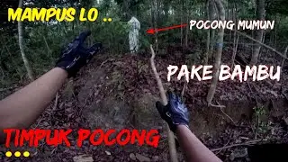 🔴MAMPUS‼️POCONG INI GUE TIMPUK PAKE KAYU || sandekala menjelang malam || motovlog indonesia