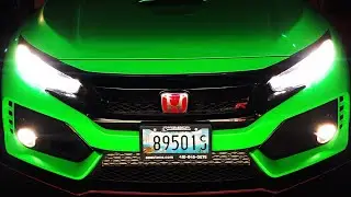 Civic Type R FK8 Remus Exhaust (valve open)