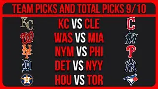 MLB Picks Today 9/10/25 | MLB Picks & Predictions Today 9/10/25