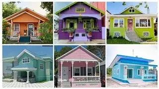 Лучшие цвета краски для наружных стен дома|| Популярные цвета краски для наружных стен дома|| Цве...
