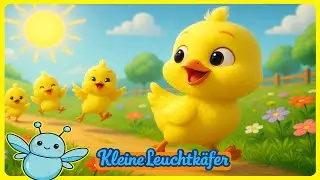 Tanz mit den K&uuml;ken! 🐥🎶 Lustiges Bewegungslied f&uuml;r Kinder | Kleine Leuchtk&auml;fer