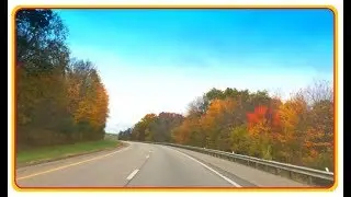FALL FOLIAGE Road Trip - Canton Oh to Uhrichsville 77S 250E Midvale Barnhill Dover New Philadelphia