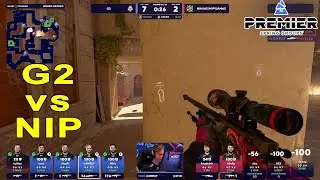 M0NESY ABSOLUTE MONSTER IN CS2 - G2 vs NIP - BLAST Premier Spring Groups 2024 DAY 1
