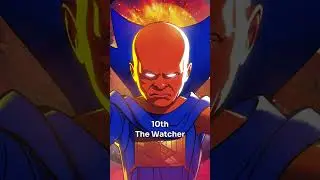 Top 25 most powerful Marvel Characters #shorts