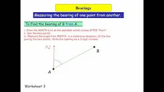 Find the Bearing from one Point to Another