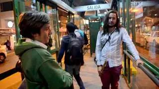 Detras de cámara  - Iankovers en la Ecovia  Quito Enero 2018