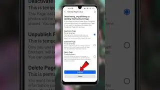 Facebook page deactivate kaise karen | How to deactivate Facebook page #techfrack #shorts