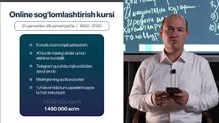 DORI DARMONSIZ SALOMATLIKNI TIKLASH