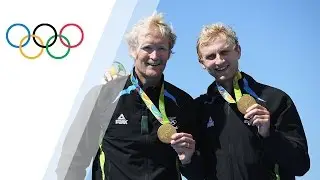 Gold medal tops rowing pair's record run