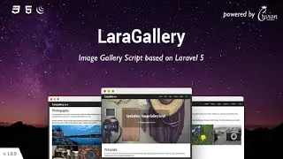 LaraGallery Image Gallery Script