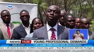 Young professionals urge leaders to include youth voices in Kenya&rsquo;s political and economic planning