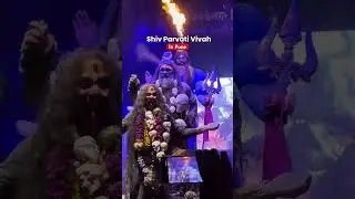 Shiv Parvati Darshan in Pune | Pune Ganpati 2025 | Divine Ganpati Decoration